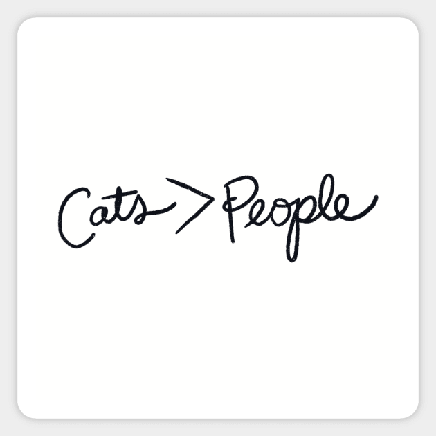 Cats > People Sticker by IllustratedActivist